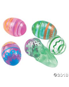 Bright Putty-filled Easter Eggs