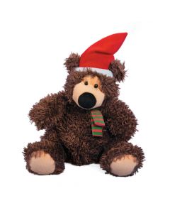 Brown Christmas Stuffed Bear
