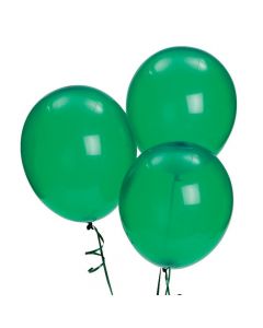 Bulk Emerald Green 11" Latex Balloons