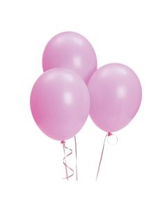 Bulk Pink 11" Latex Balloons