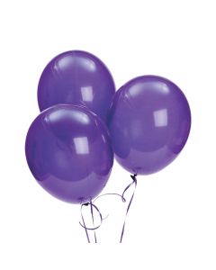 Bulk Quartz Purple 11" Latex Balloons