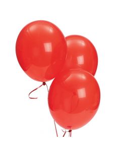 Bulk Ruby Red 11" Latex Balloons