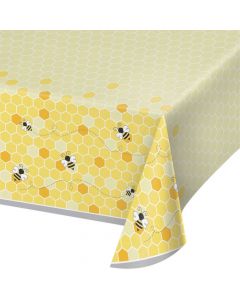 Bumblebee Party Plastic Tablecloth