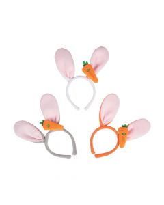 Bunny Ears with Carrot Headband