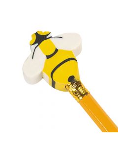 Busy Bee Eraser Pencil Toppers