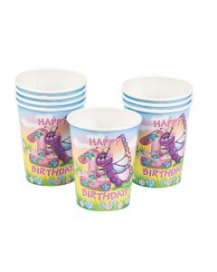 Butterfly 1st Birthday Paper Cups