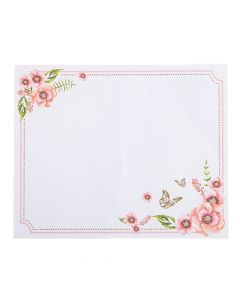 Butterfly Floral Placemats