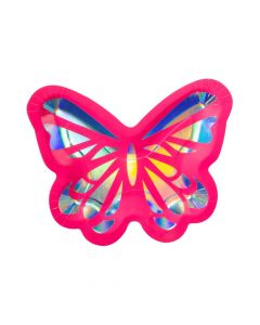 Butterfly-Shaped Paper Dinner Plates - 8 Ct.