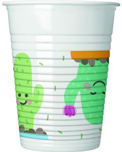 Cactus Plastic Cups