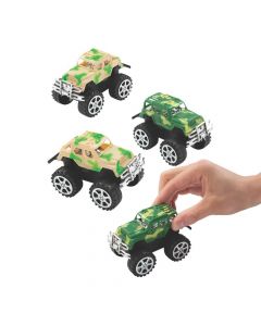 Camouflage SUV Pull-Back Toys