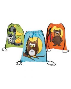 Camp Adventure Drawstring Backpacks