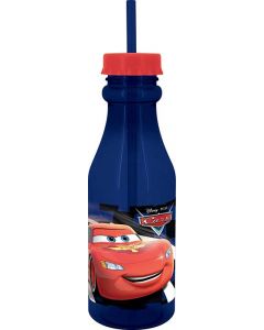 Cars 3 Fast Friends Sky Bottle with Straw