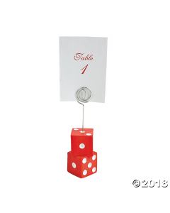 Casino Place Card Holders