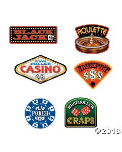 Casino Signs Cutouts