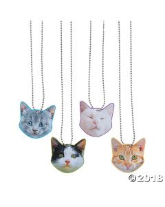Cat Dog Tag Necklaces