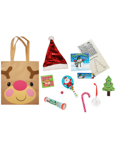 Cheery Christmas Reindeer Gift Bag