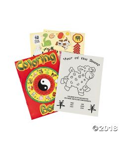 Chinese New Year Activity Books with Stickers