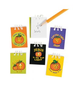 Christian Pumpkin Mini Notepads