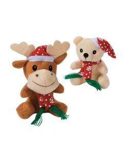 Christmas Bears and Reindeer Stuffed Animals