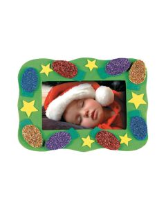 Christmas Bulb Picture Frame Magnet Craft Kit