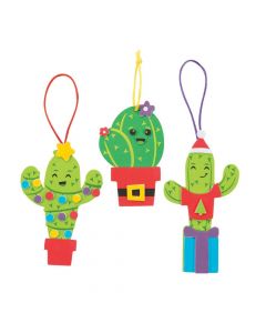 Christmas Cactus Ornament Craft Kit