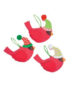Christmas Cardinal Ornament Craft Kit