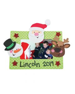 Christmas Character Picture Frame Magnet Craft Kit