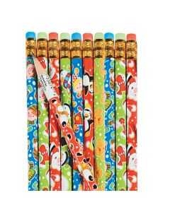 Christmas Characters Pencil Assortment