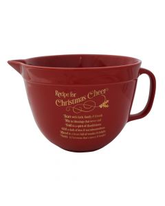 Christmas Cheer Ceramic Mixing Bowl