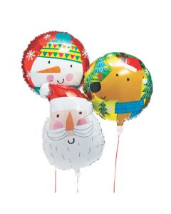 Christmas Crew Mylar Balloons
