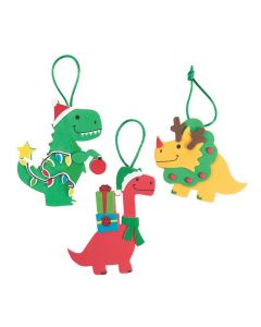 Christmas Dinosaur Ornament Craft Kit