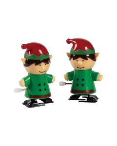 Christmas Elf Wind-Up Characters