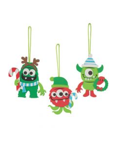 Christmas Monster Ornament Craft Kit