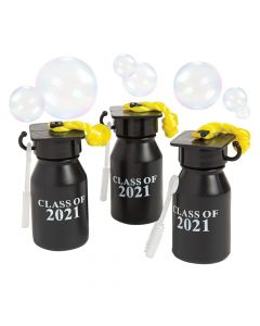 Class of 2021 Graduation Bubble Bottles