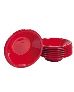 Classic Red Bowls
