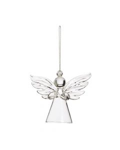 Clear Angel Ornaments