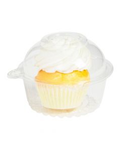 Clear Clamshell Cupcake Container