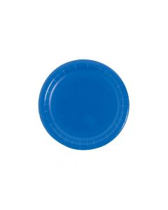 Cobalt Blue Paper Dessert Plates
