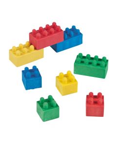 Color Brick Erasers