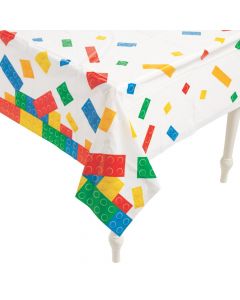 Color Brick Tablecloth