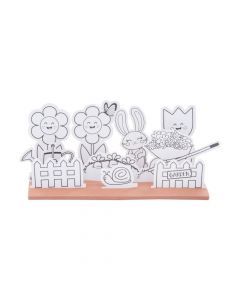 Color Your Own 3D Spring Garden Craft Kit