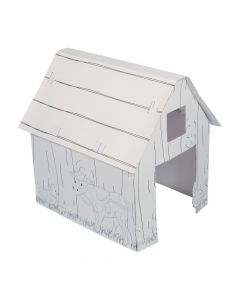 Color Your Own Barn Playhouse