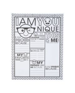 Color Your Own Be You Posters