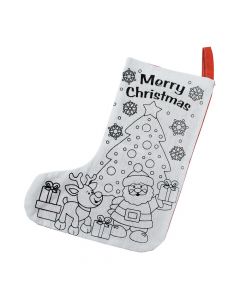 Color Your Own Christmas Stockings