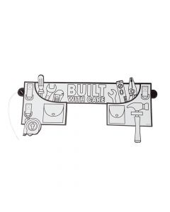 Color Your Own Construction VBS Tool Belts