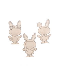 Color Your Own Easter Bunny Picture Frames