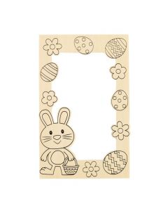 Color Your Own Easter Picture Frame Magnets