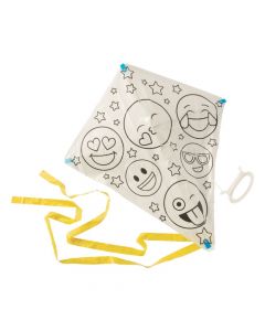Color Your Own Emoji Kites