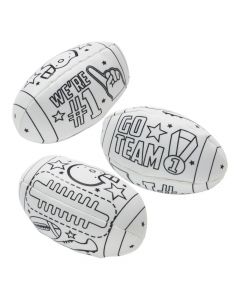 Color Your Own Footballs