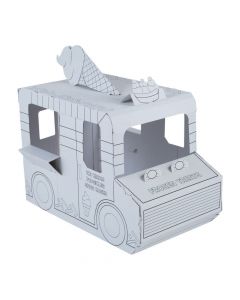 Color Your Own Ice Cream Truck Playhouse